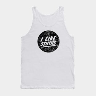 I Like Synths Tank Top